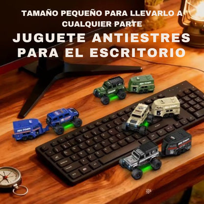 Mini Coche Todoterreno RC 1/64