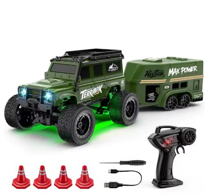 Mini Coche Todoterreno RC 1/64