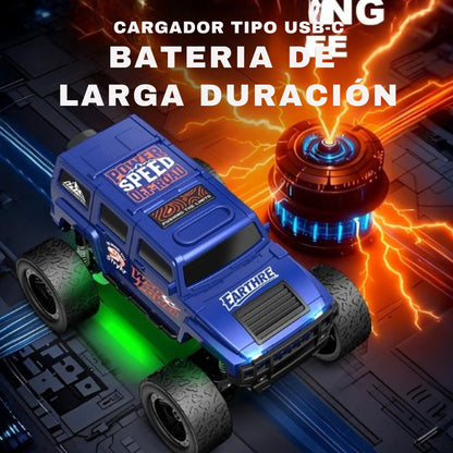 Mini Coche Todoterreno RC 1/64