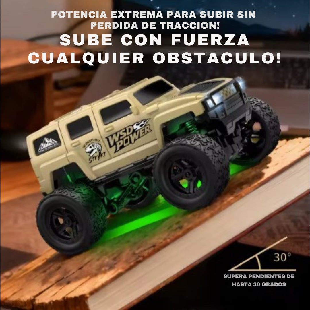 Mini Coche Todoterreno RC 1/64